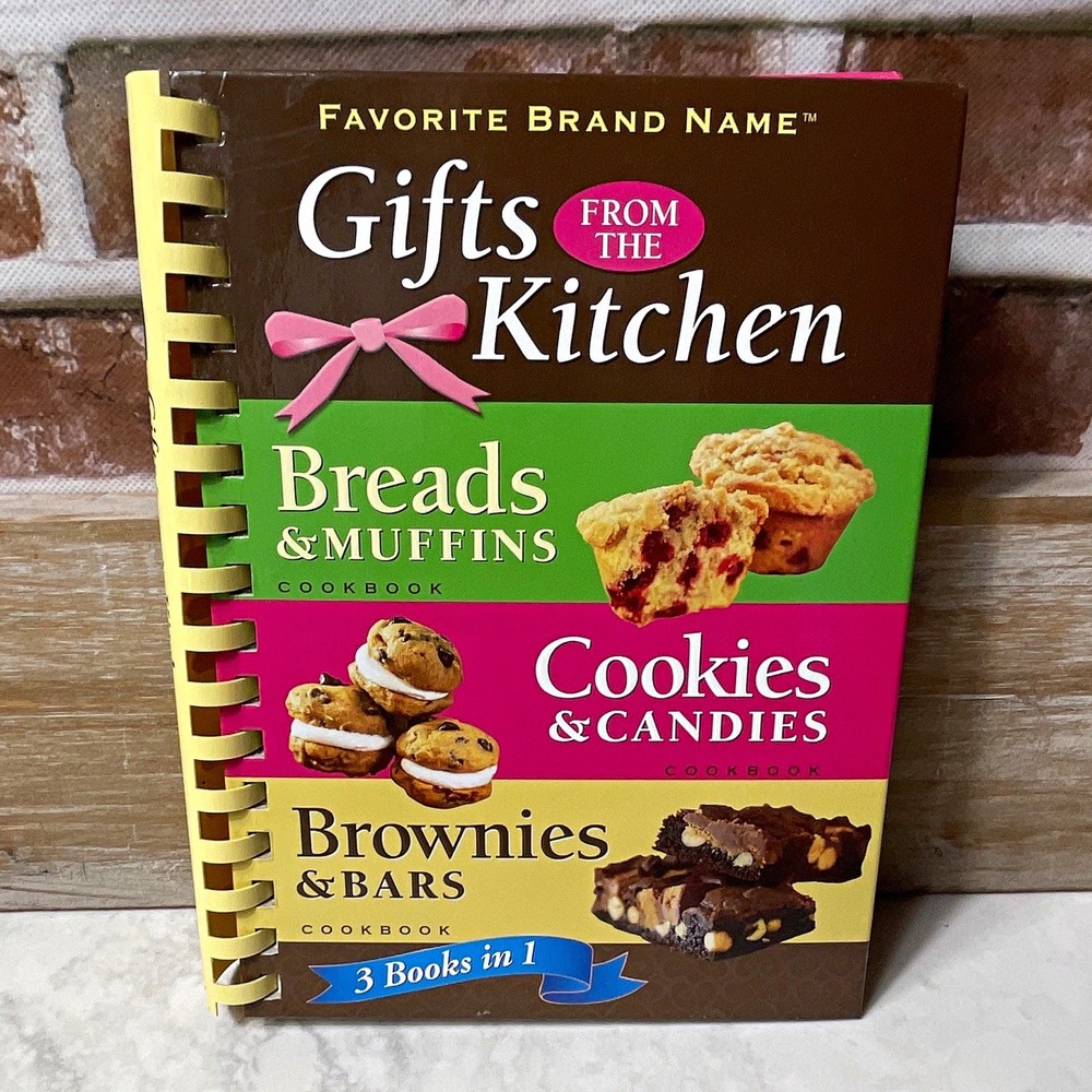 Favorite Brand Name Gifts from the Kitchen Spiral Cookbook Cookies, Bread